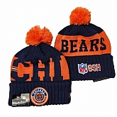Chicago Bears Team Logo Knit Hat YD (21),baseball caps,new era cap wholesale,wholesale hats